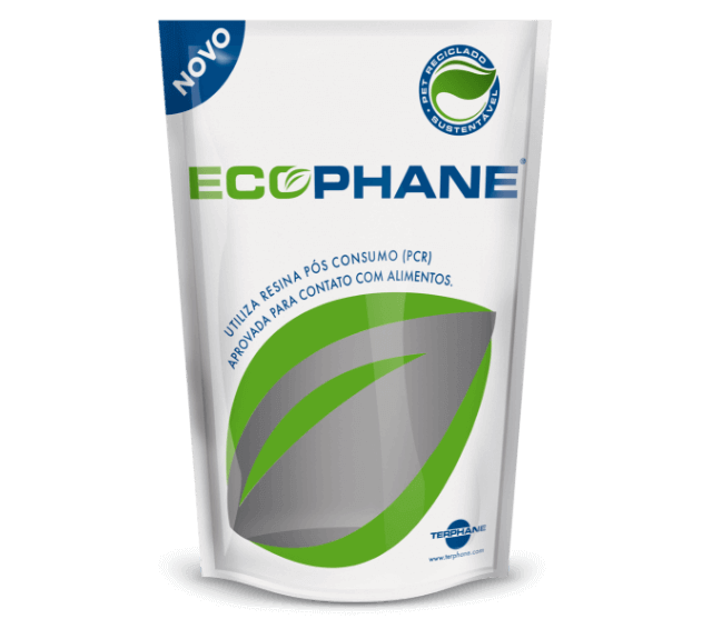 Ecophane Sustentável com conteúdo reciclado
