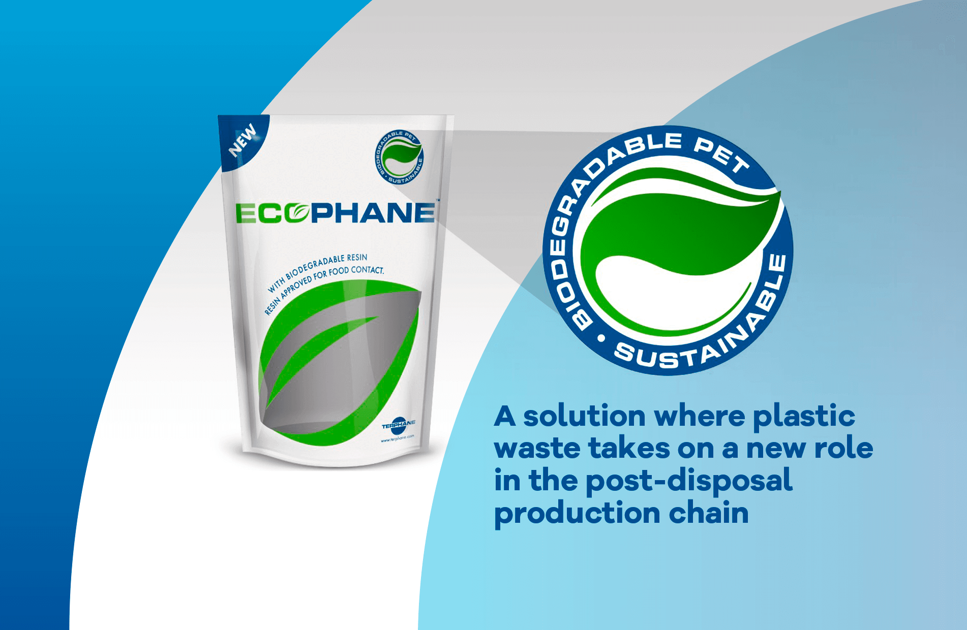 A solution where plastic waste takes on a new role in the post-disposal production chain